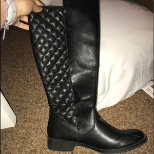 Black Riding Boots Size 9